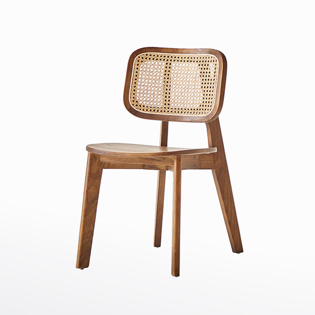 불가비체어 원목 천연라탄 카페 인테리어 디자인 의자